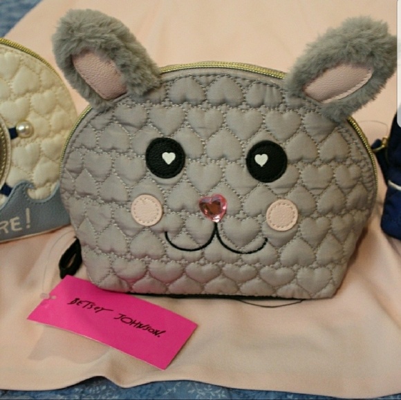 betsey johnson bunny purse